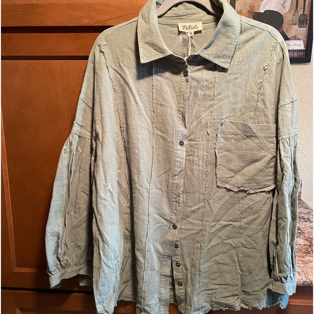 Listicle Blouse New with Tags
